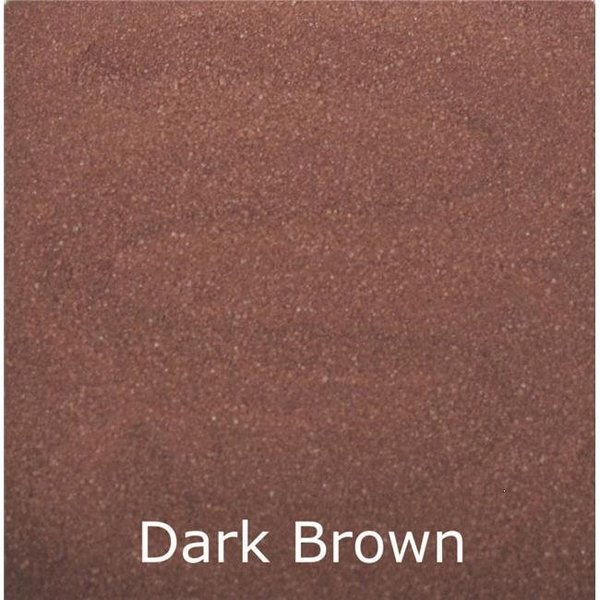 Scenic Sand Scenic Sand 514-45 25 lbs Activa Bag of Bulk Colored Sand; Dark Brown 514-45